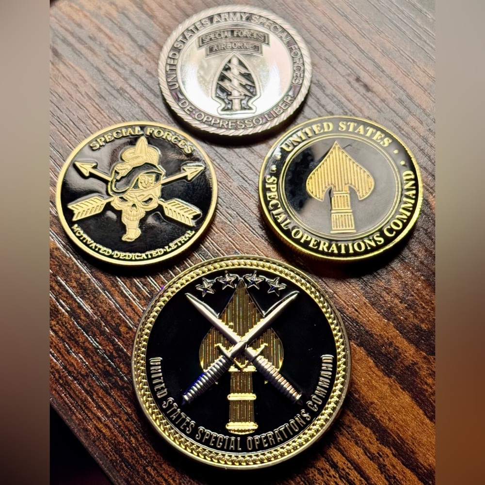 Special Forces and Operations Command Coins